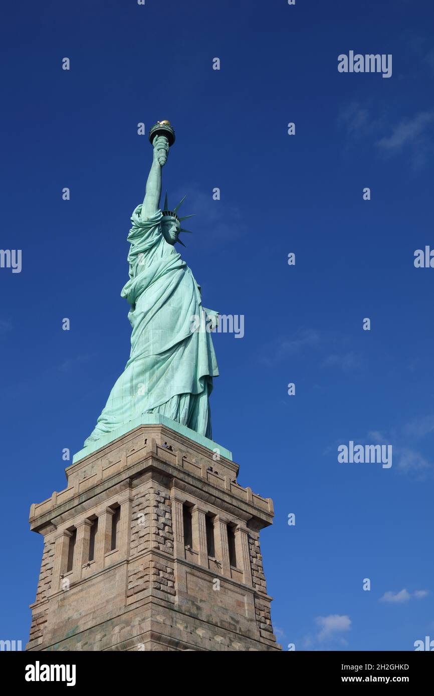 Freiheitsstatue / Satue of Liberty or Liberty Enlightening the World / Stock Photo