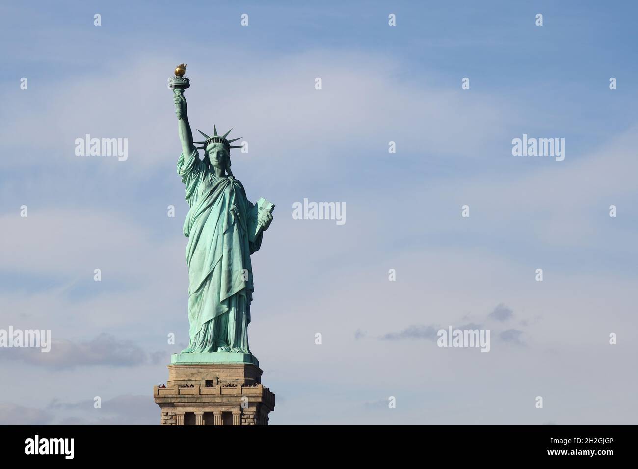 Freiheitsstatue / Satue of Liberty or Liberty Enlightening the World / Stock Photo