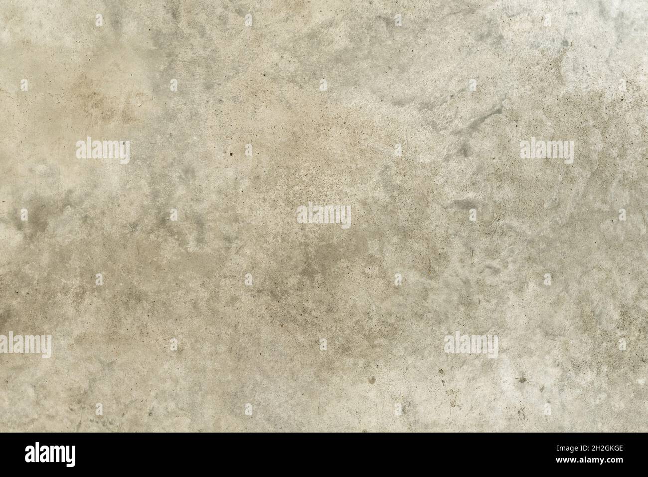 polished concrete soft smooth texture floor construction background light gray continuous coating Floor Stock Photo