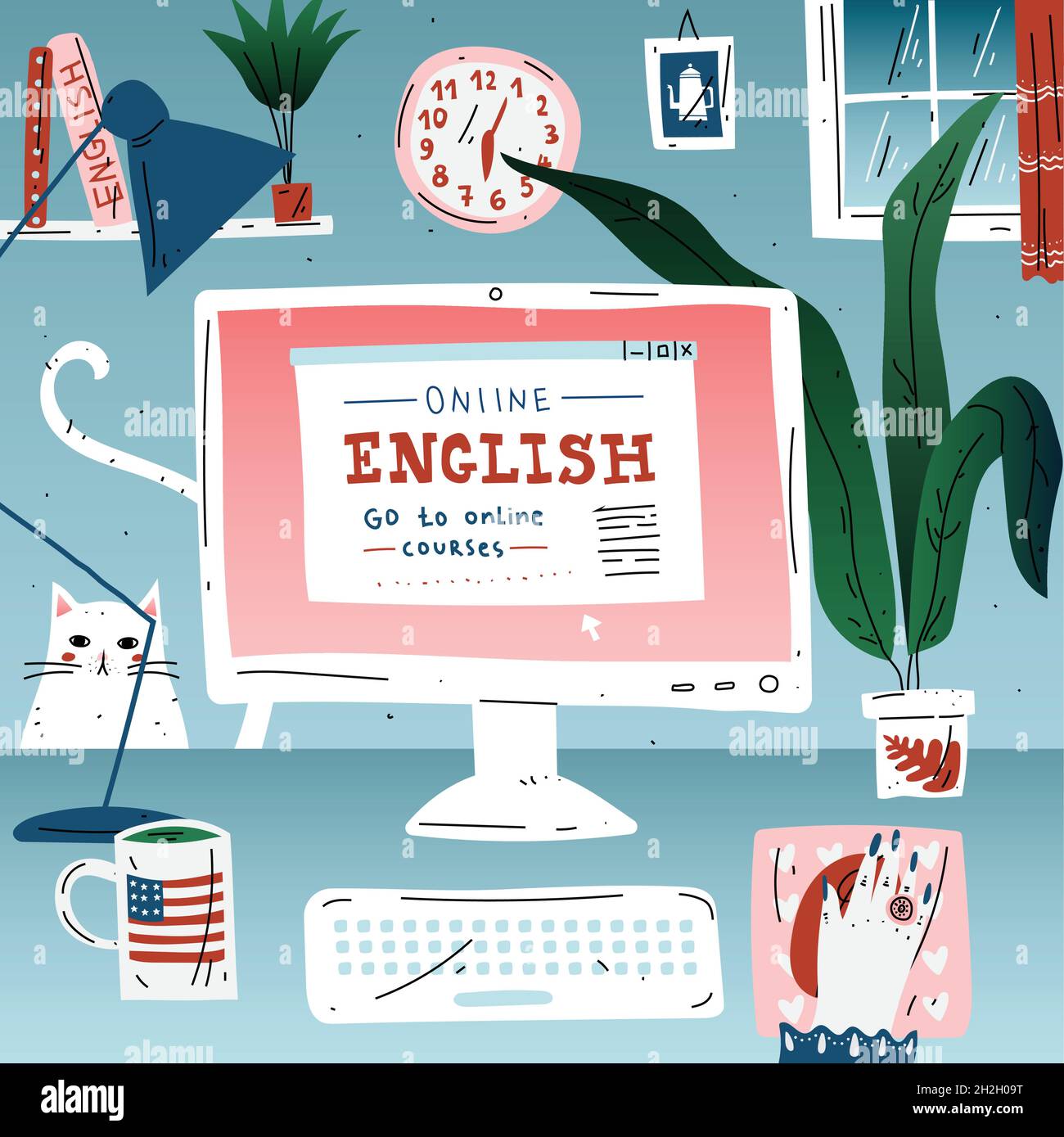 English independent school Stock Vector Images Alamy