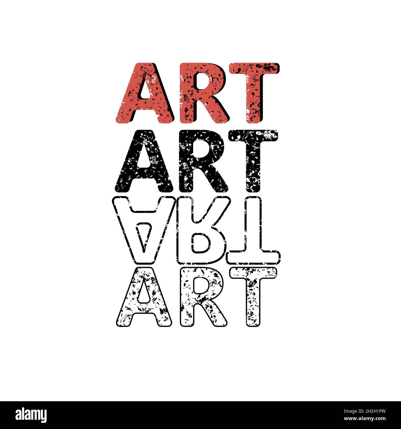 Text ART with textures. Vector Stock Vector Image & Art Alamy