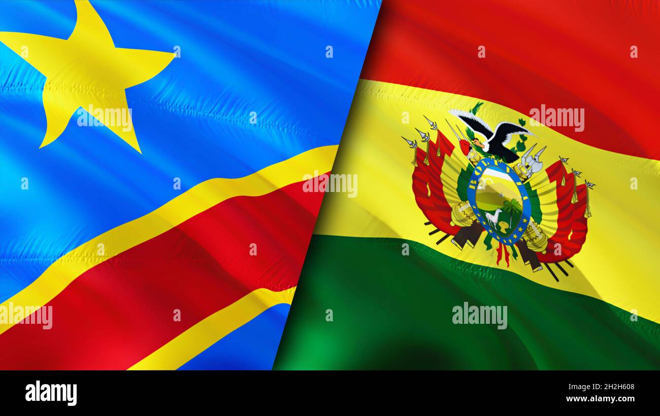 Dr congo bolivia flag hi-res stock photography and images - Alamy