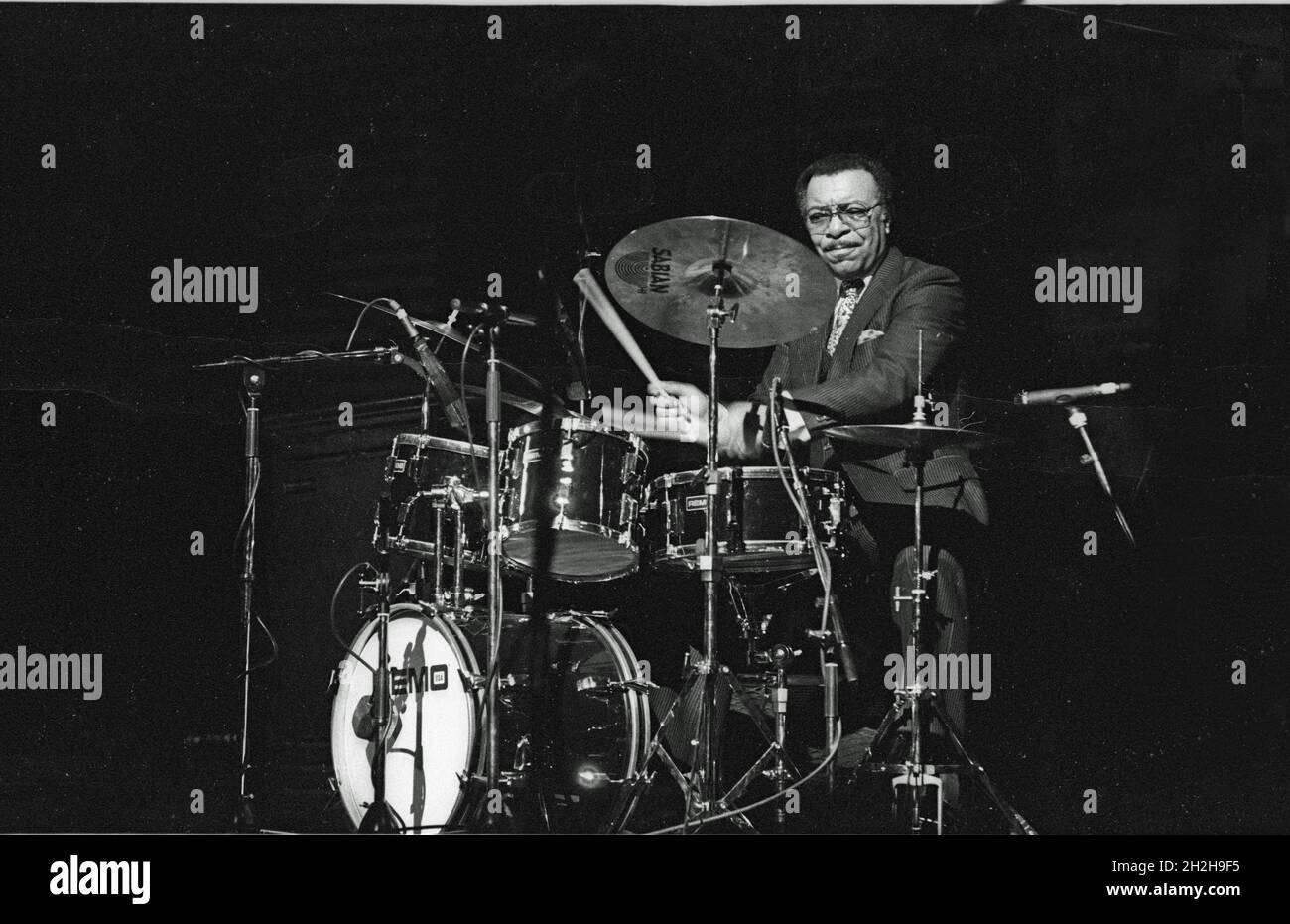 Grady Tate, Philip Morris Jazz. Festival. Dominion Theatre. London, Nov 1985. Stock Photo