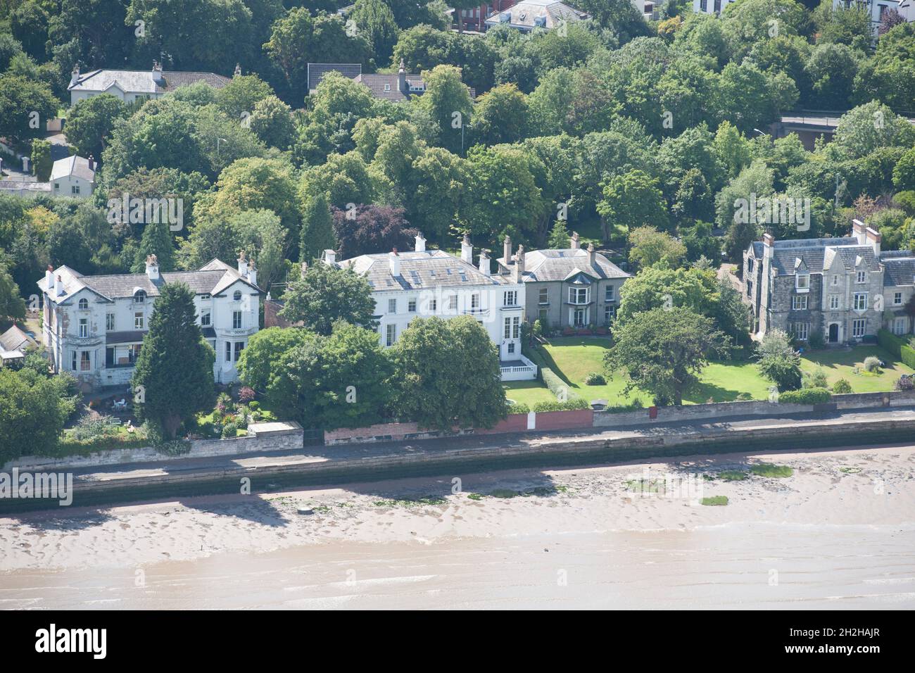 Houses in Rock Park Conservation Area along the River Mersey, Rock Park