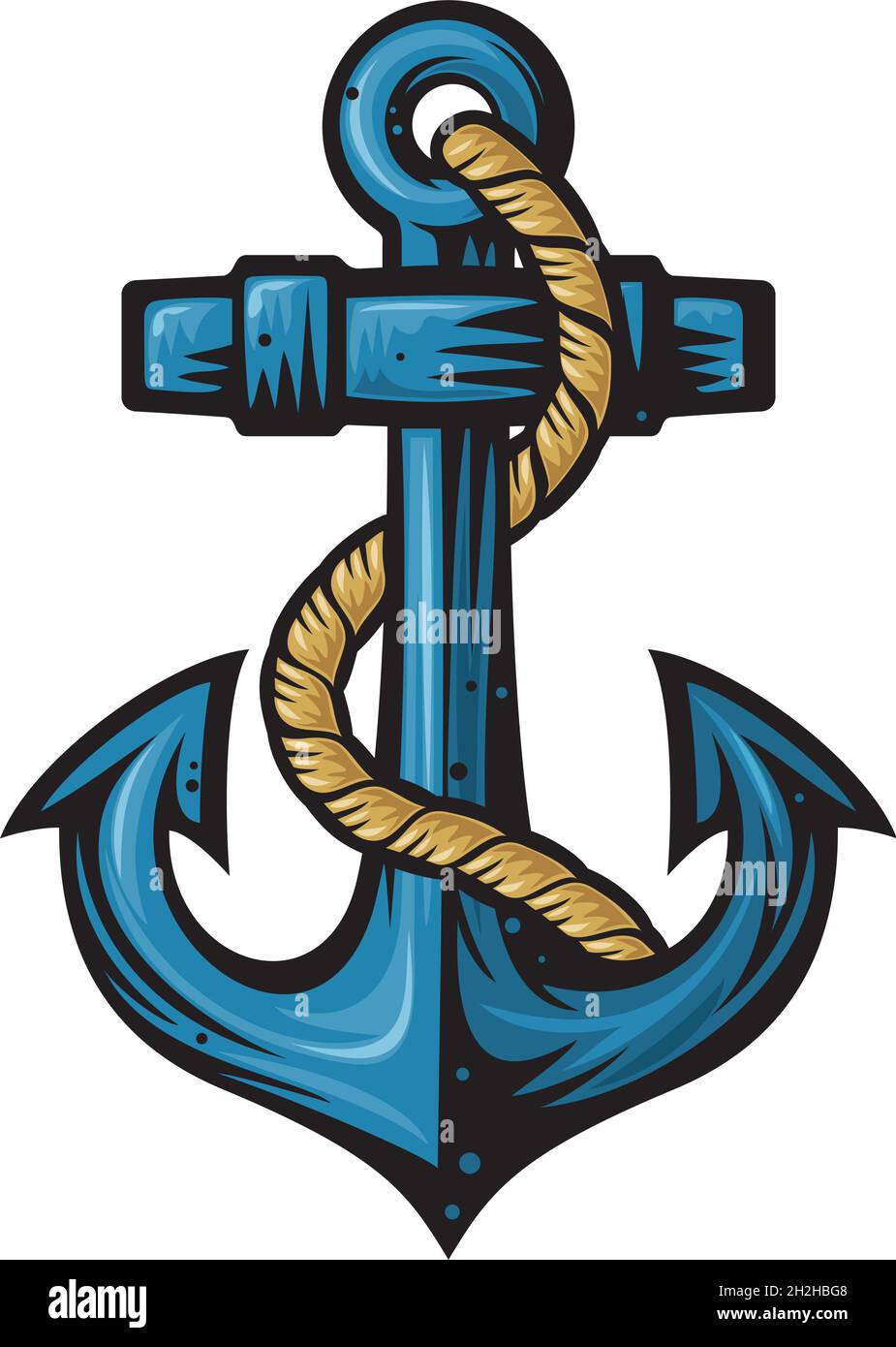 Anchor vector illustration Stock Vector Image & Art Alamy