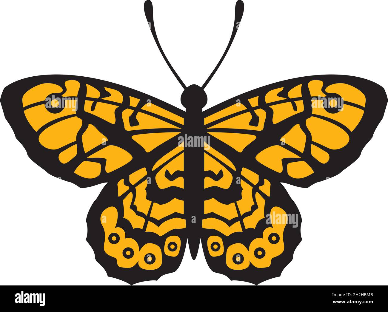 Butterfly insect icon vector illustration Stock Vector