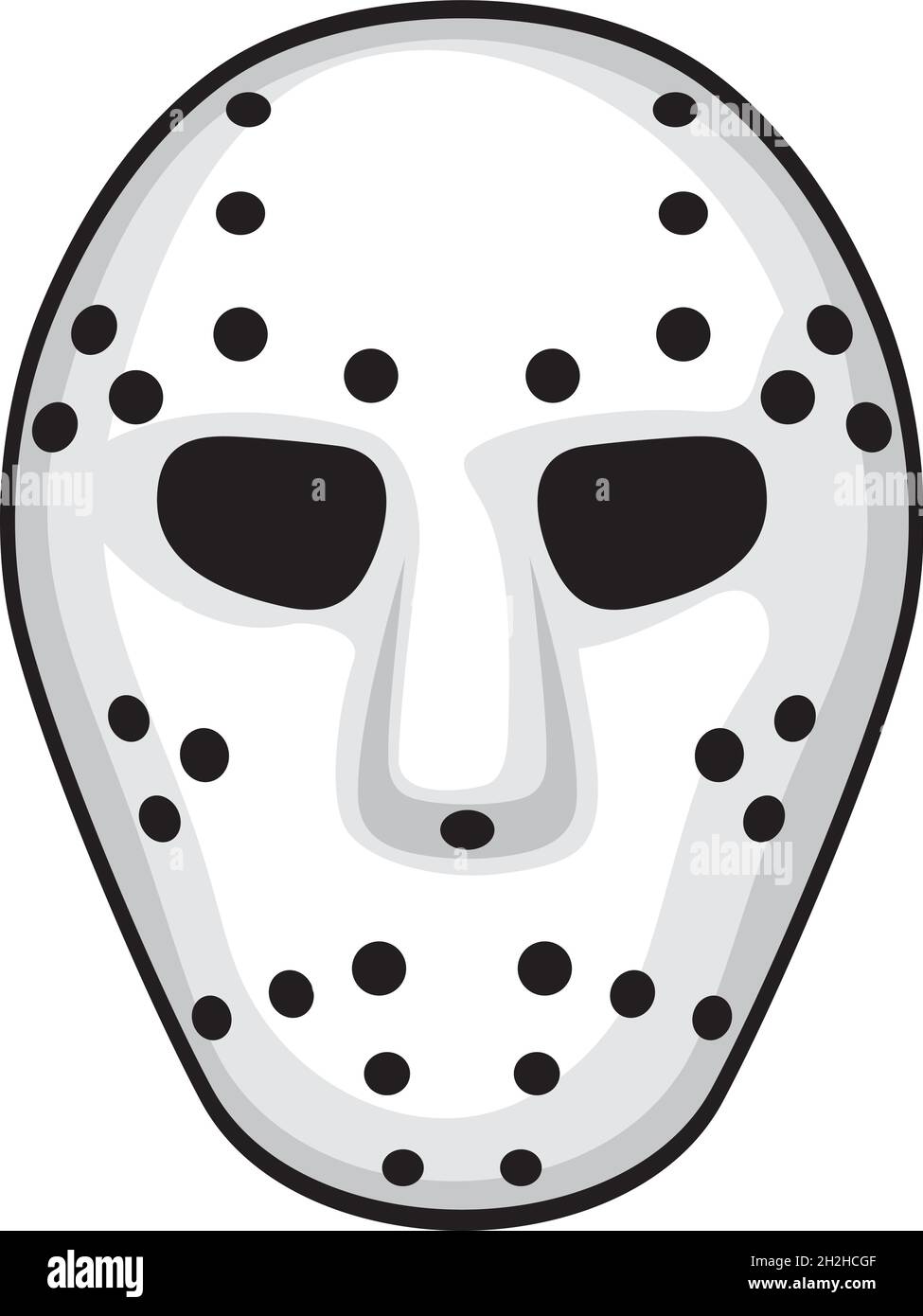 Hockey mask vector illustration Stock Vector Image & Art Alamy