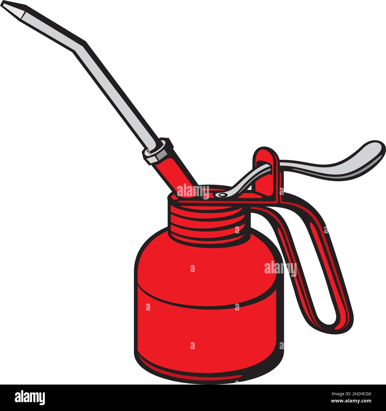 Oil can vector illustration Stock Vector Image &amp; Art - Alamy