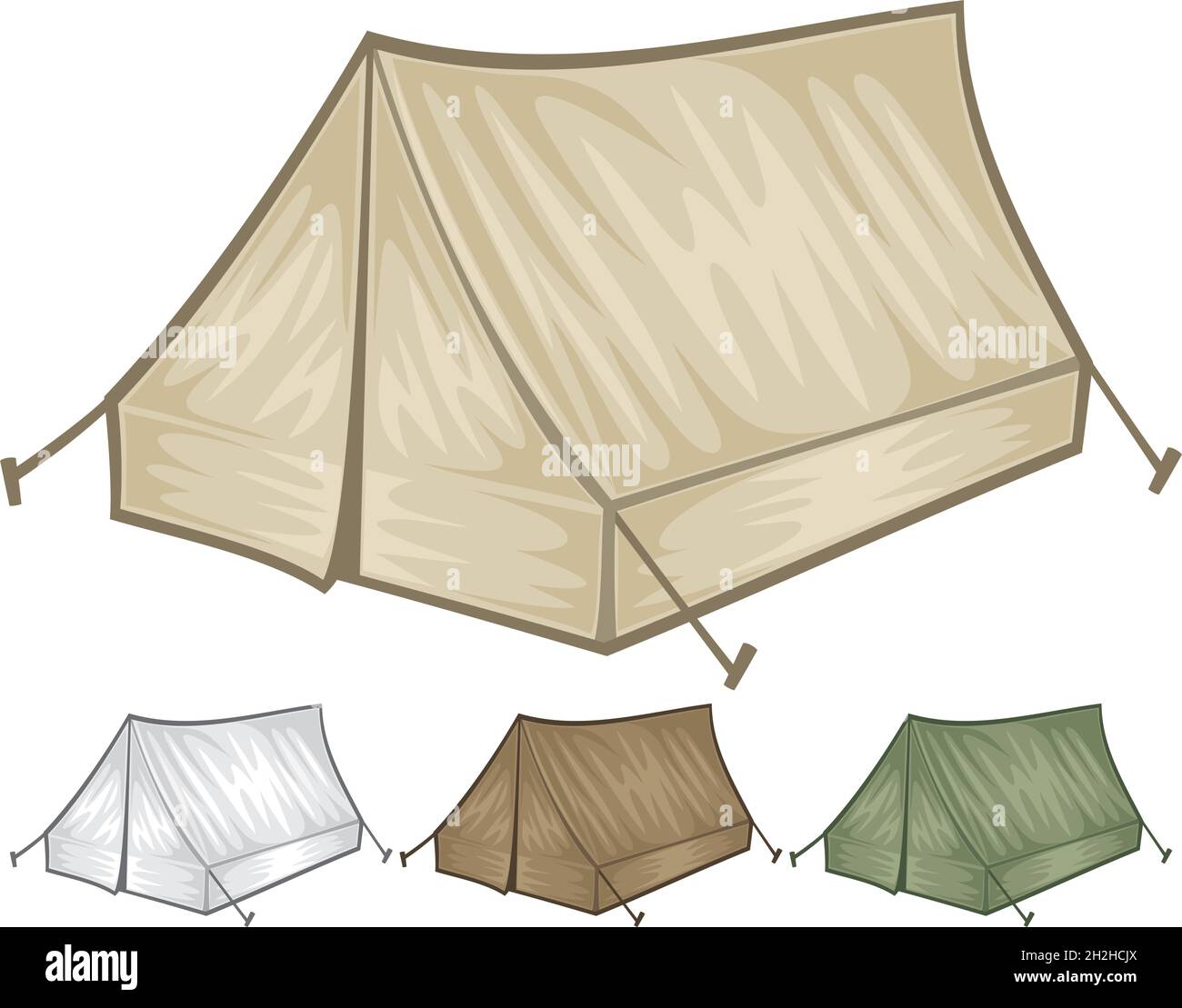 Camping tourist Stock Vector Images - Alamy