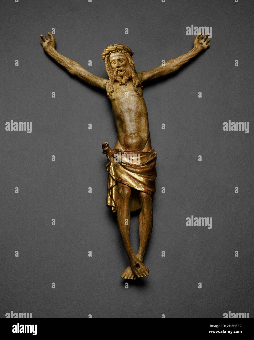 Corpus of Christ, from the Altarpiece of the Crucifixion, 1391-99. Stock Photo