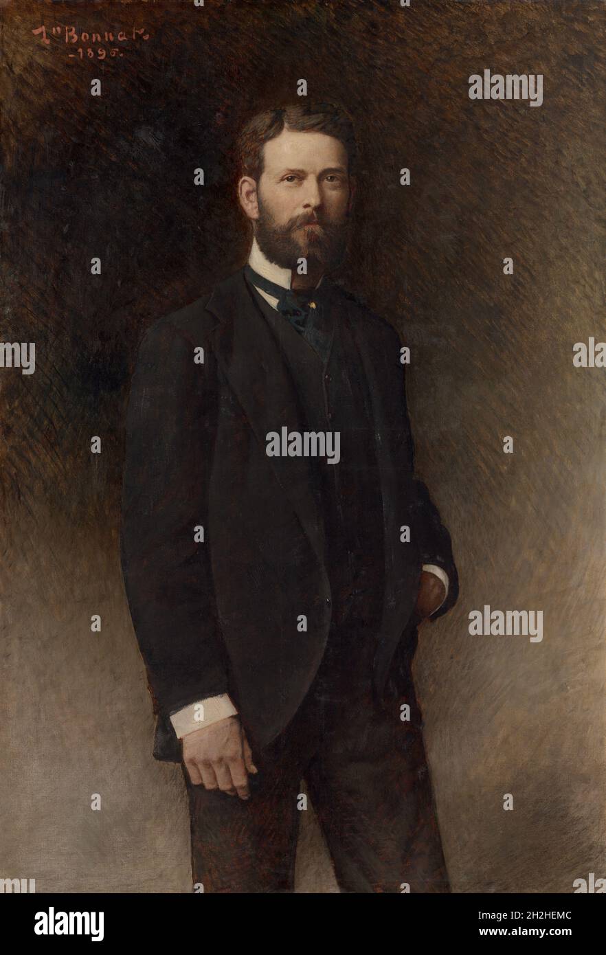 Portrait of Henry Field, 1896 Stock Photo Alamy