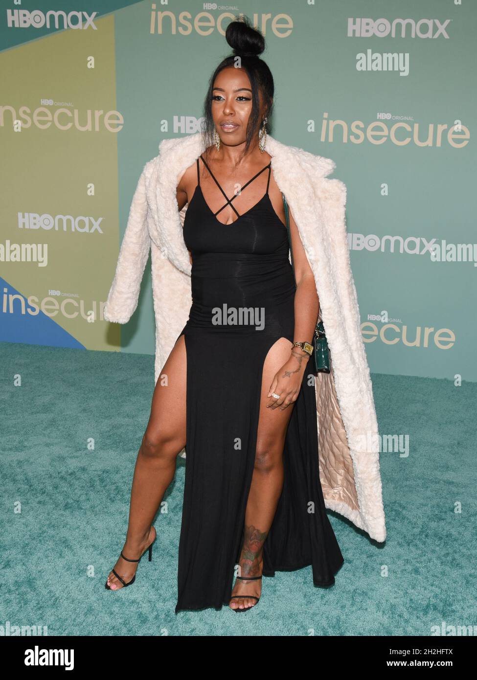 October 21, 2021, Los Angeles, California, USA: Dominique Perry attends