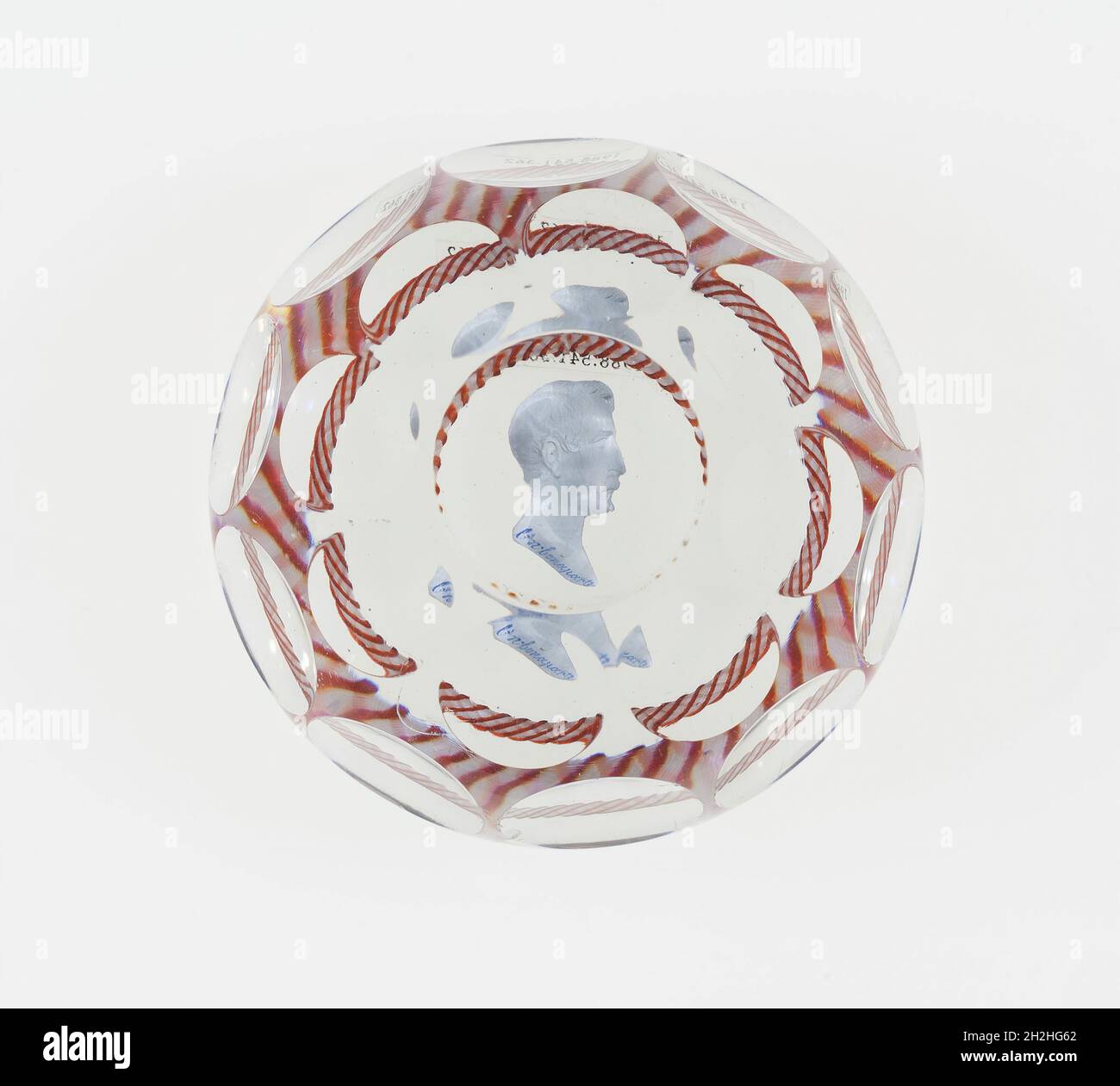 Paperweight, Baccarat, Mid 19th century Stock Photo Alamy