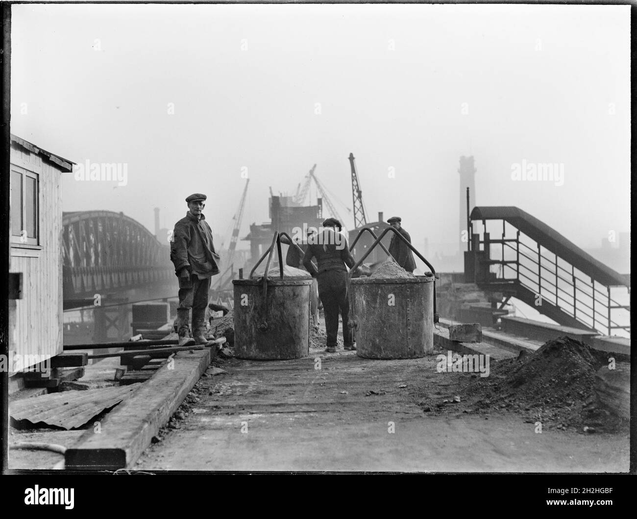 Demolition of Waterloo Bridge, Lambeth, Greater London Authority, 1936 ...