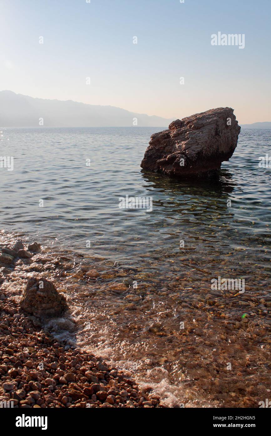 Sea water stone rock nature hi-res stock photography and images - Alamy