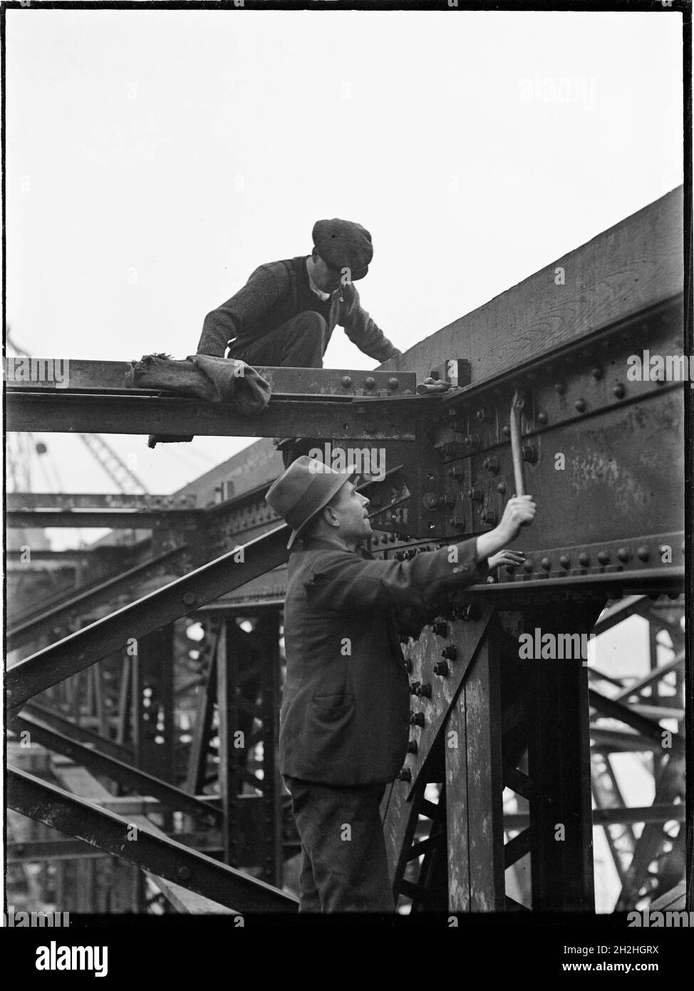 Demolition of Waterloo Bridge, Lambeth, Greater London Authority, 1936 ...