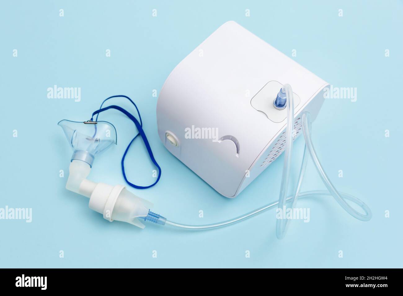 Nebulizer medical appliance. Medical equipment for inhalation with