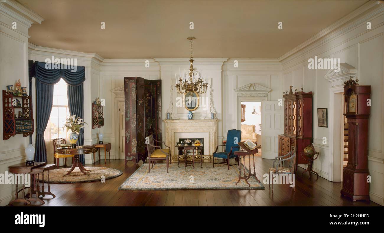 Drawing room 18th century doors hi-res stock photography and images - Alamy