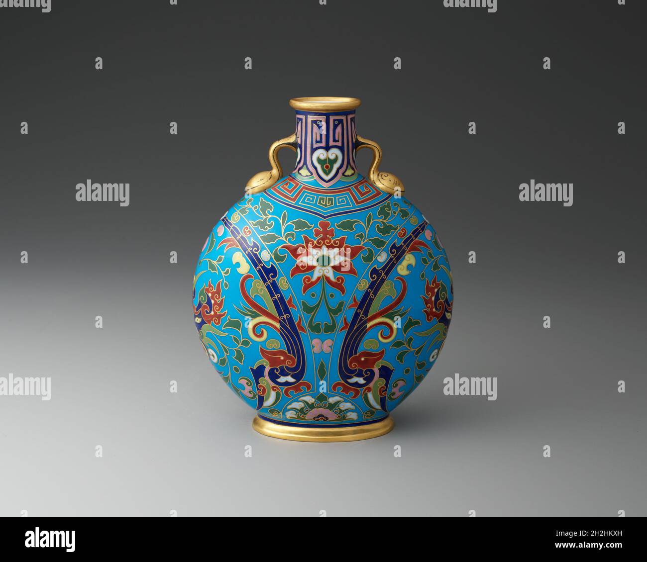 Moon Flask, England, 1873 Stock Photo Alamy