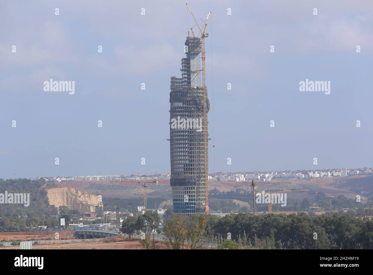 برج محمد السادس Stock Photo