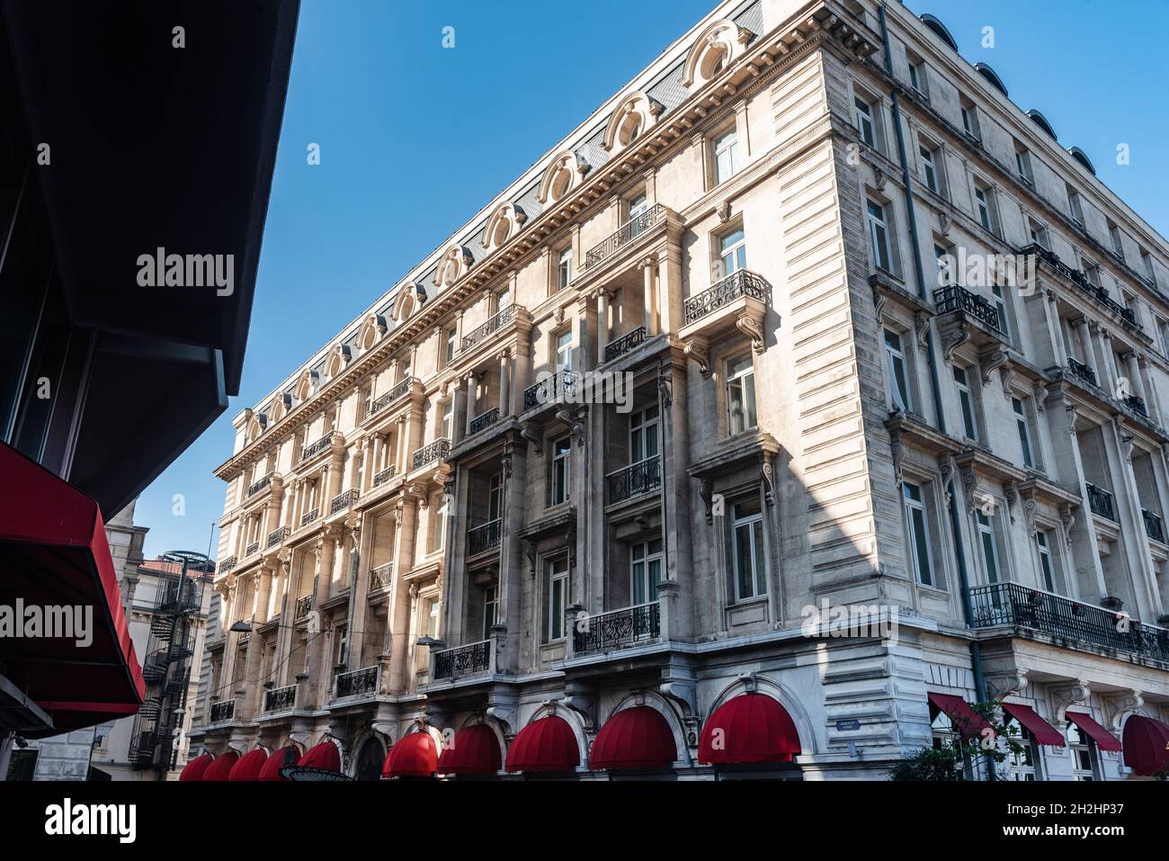 Istanbul, Turkey. October 22nd 2021 The Pera Palace Hotel Famous for Agatha Christie Author of the Murder on the Orient Express and other well know wr Stock Photo