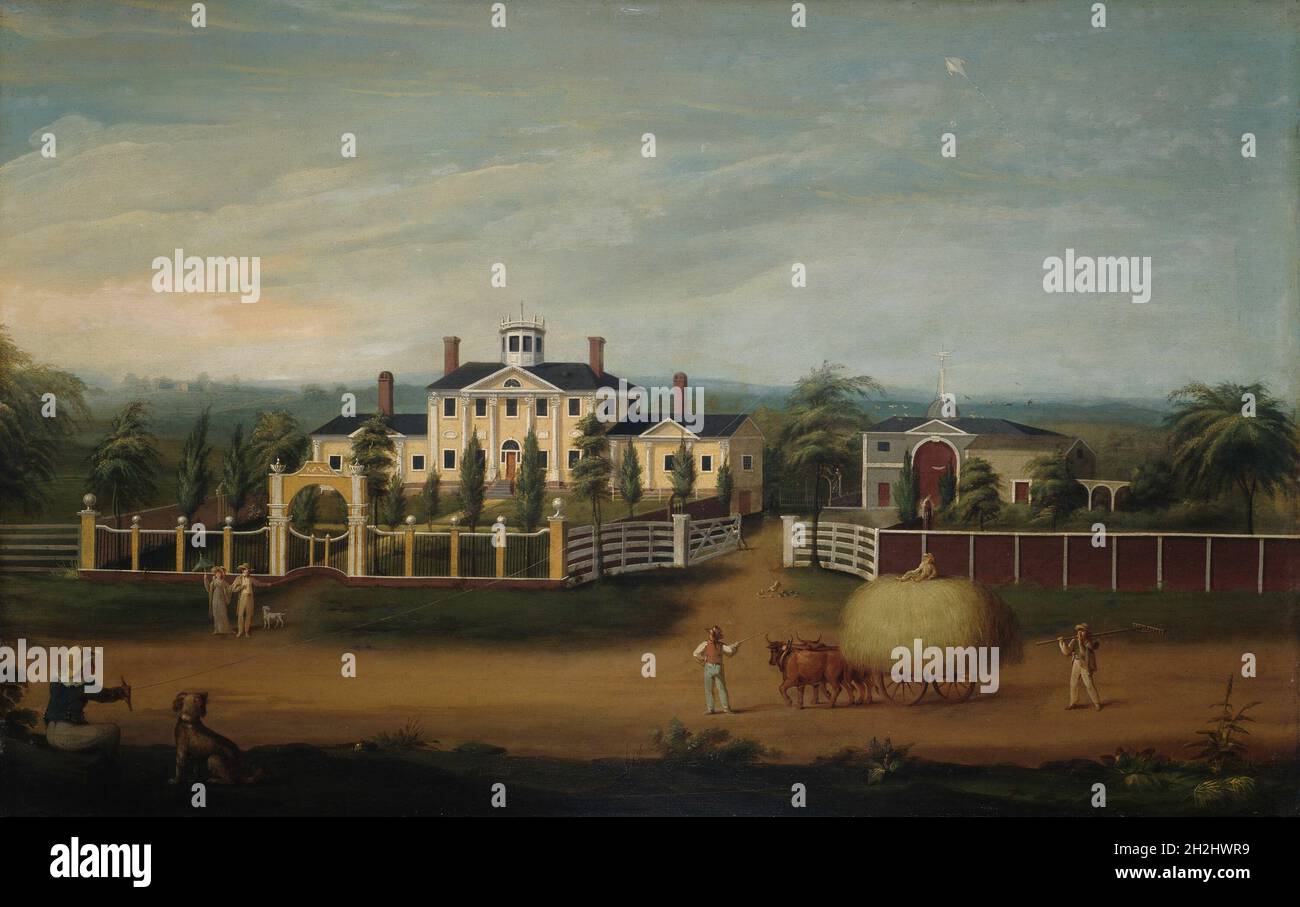 19th century house painting new england hi-res stock photography and ...