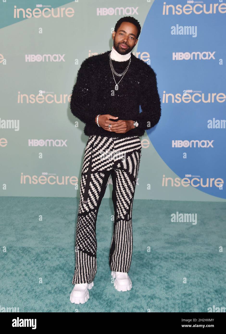 LOS ANGELES, CA OCTOBER 21 Jay Ellis attends the Premiere of HBO's