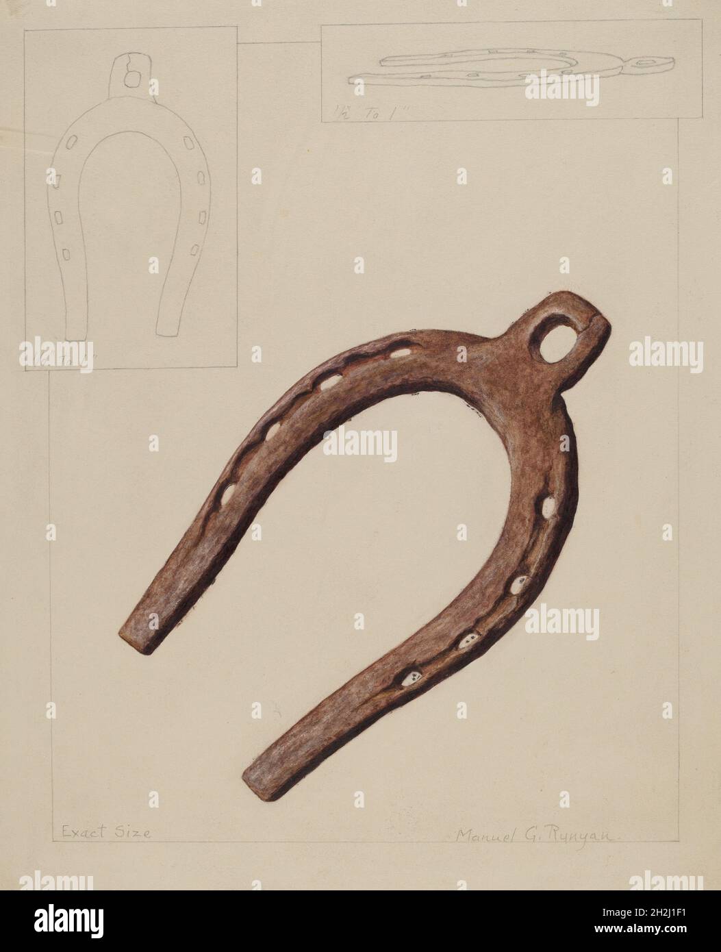 Mule Shoe, c. 1937 Stock Photo Alamy