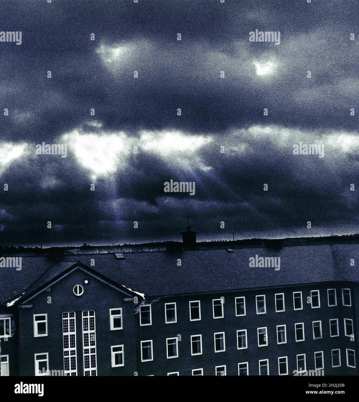 Sunlight Breaking Through The Clouds At Mental Hospital Beckomberga sunlight-breaking-through-the-clouds-at-mental-hospital-beckomberga