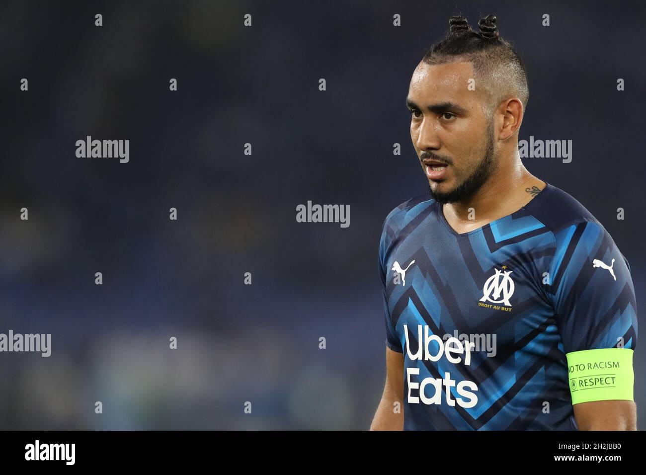Rome, Italy, 21st October 2021. Dimitri Payet of Olympique De Marseille during the UEFA Europa League match at Olimpico, Rome. Picture credit should read: Jonathan Moscrop / Sportimage Stock Photo
