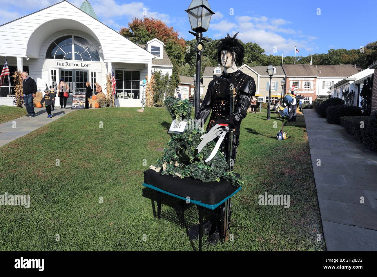 Stony Brook Village Long Island New York Stock Photo Alamy