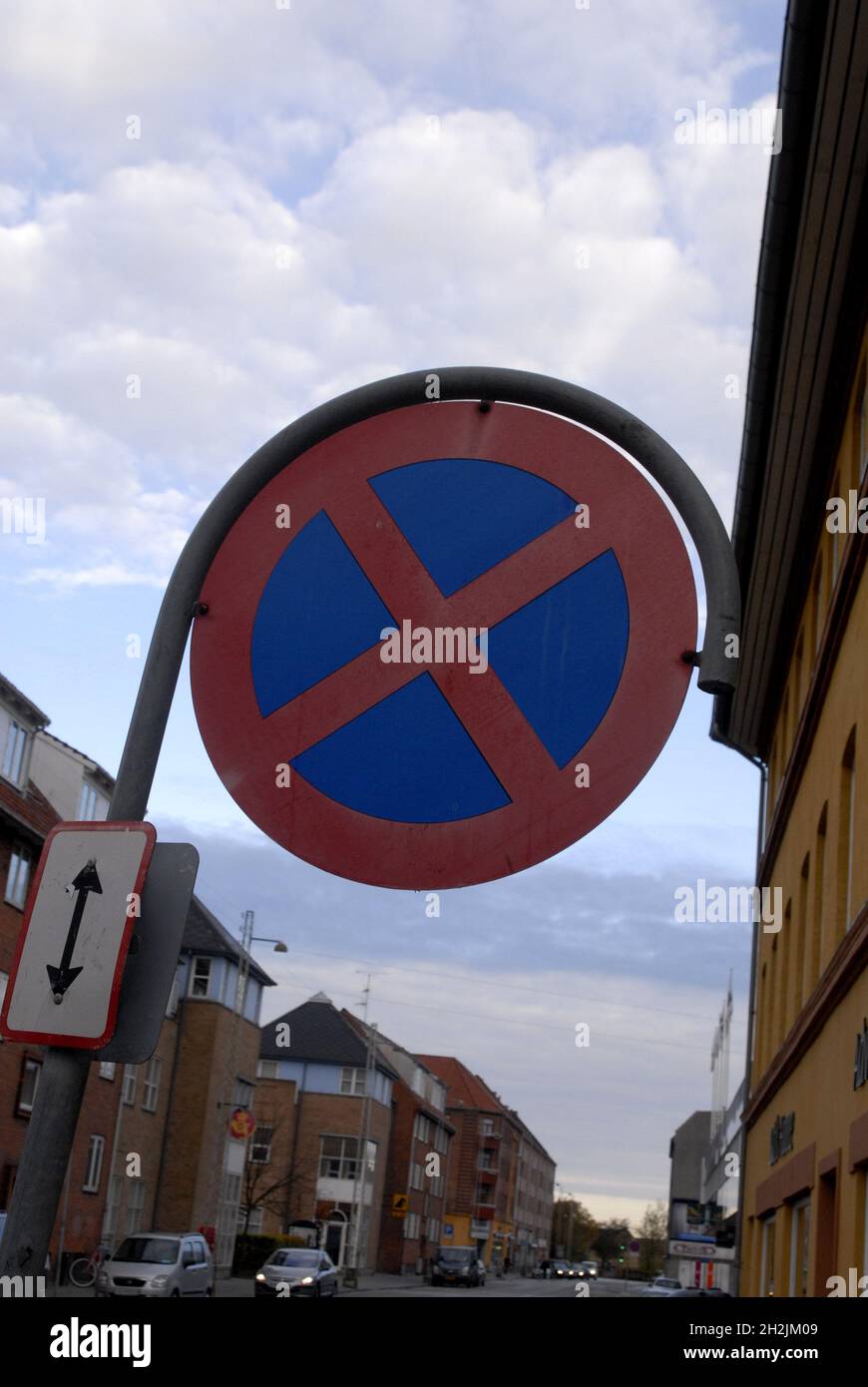 KASTRUP/DANMARK /DENMARK. parking trafic sign Nov. 2, 2008 (PHOTO BY