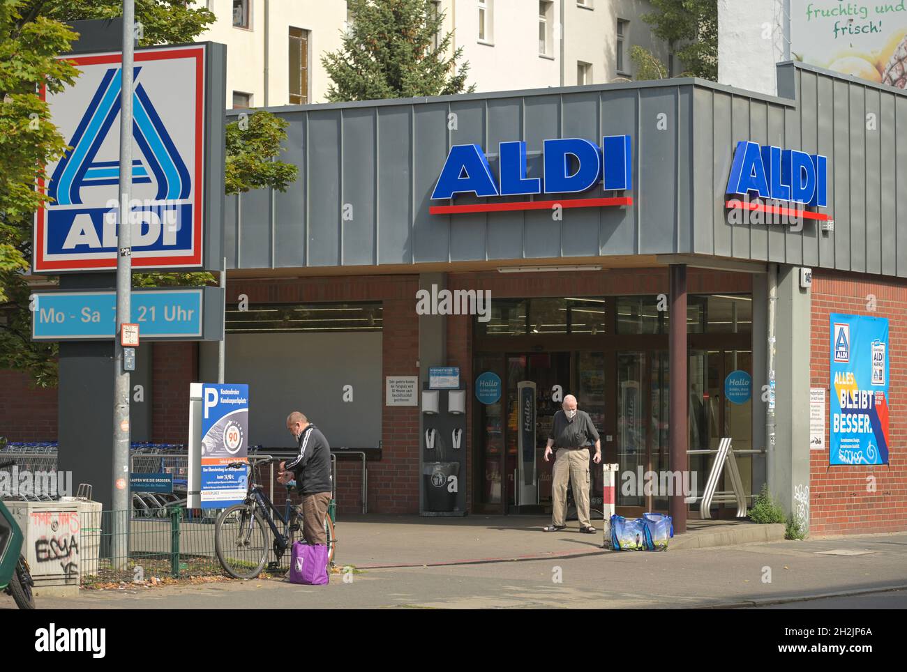 ALDI Nord, Silbersteinstraße, Neukölln, Berlin, Deutschland Stock Photo