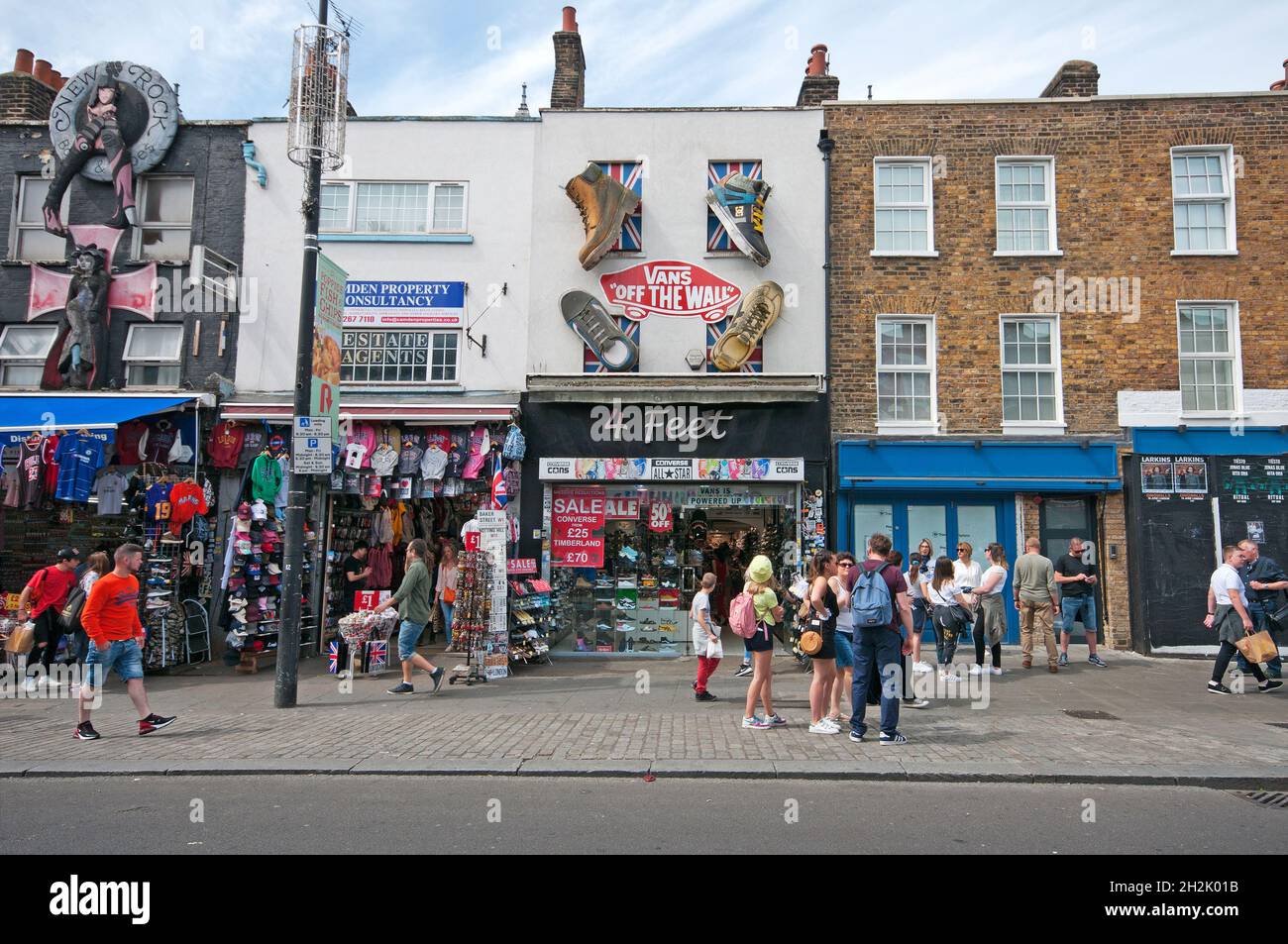 Shoe store in camden town hi-res stock photography and images - Alamy