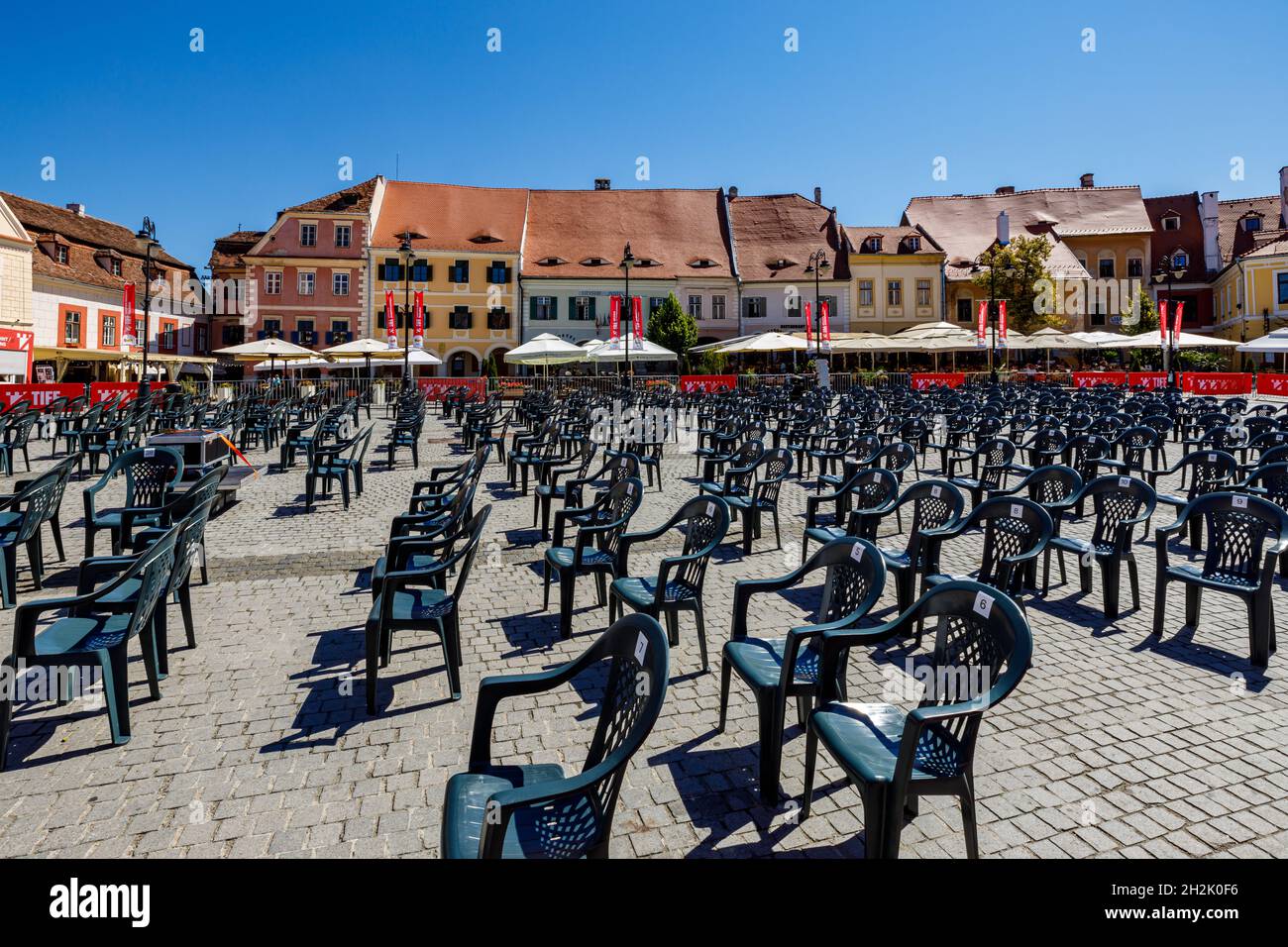 Old town hermannstadt hi-res stock photography and images - Alamy