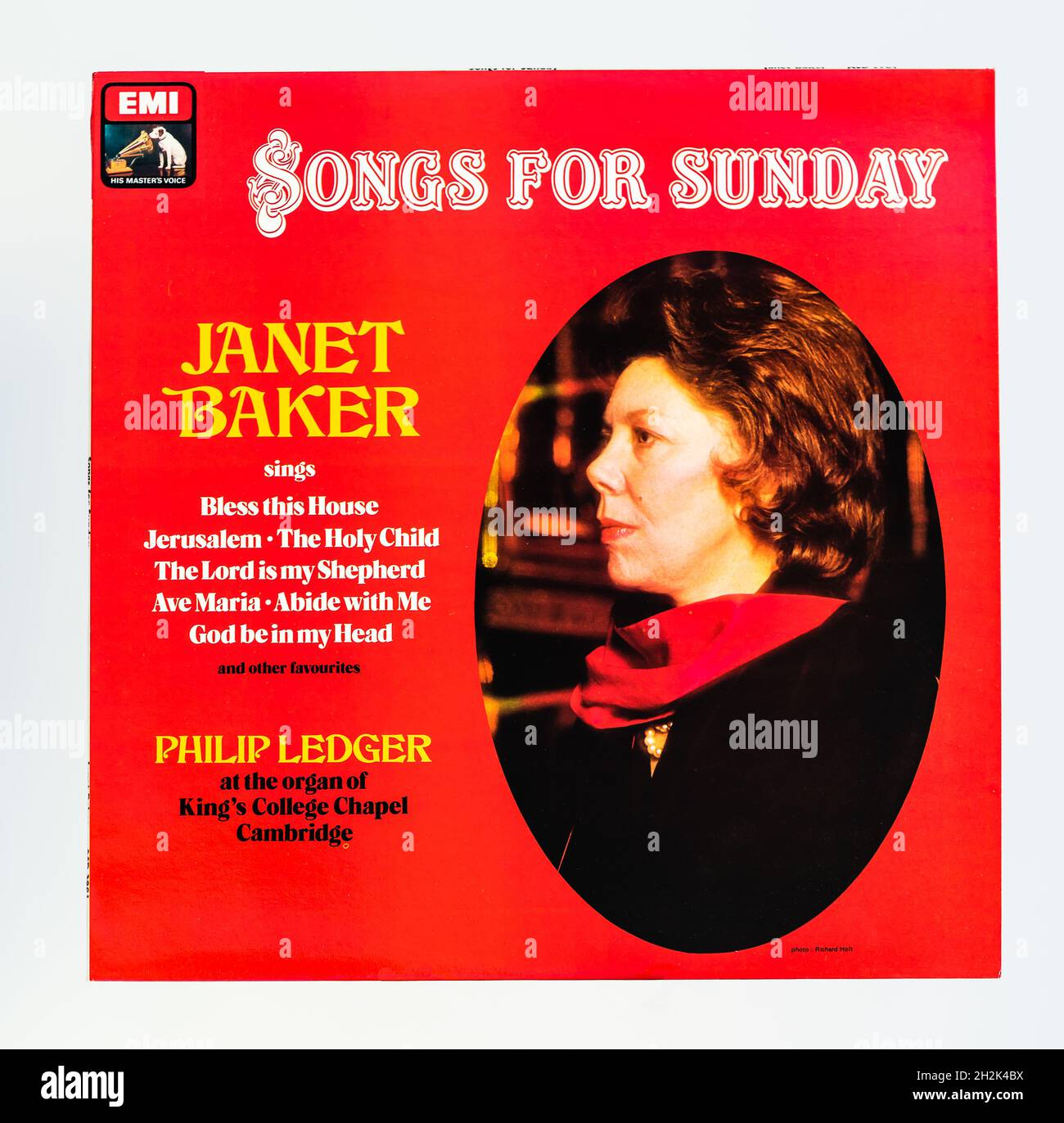 Memories of EMI - Janet Baker Vinyl Disc. Stock Photo
