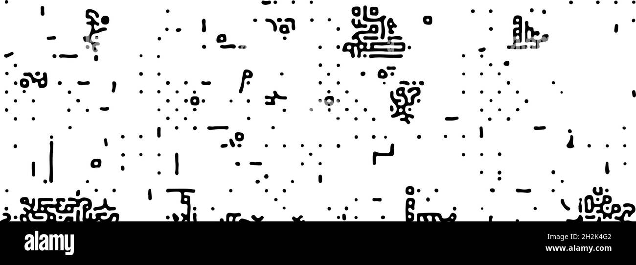 Turing Machine Background Vector Turing pattern. Monochrome texture. cool modern abstract vector ...