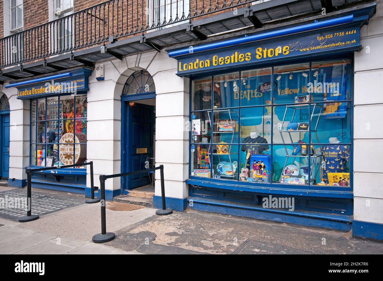 London Beatles Store in Baker Street, London, England Stock Photo