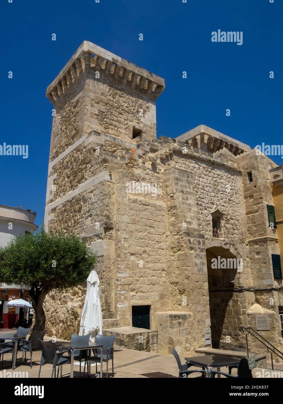 Pont De Sant Roc, Mao Stock Photo