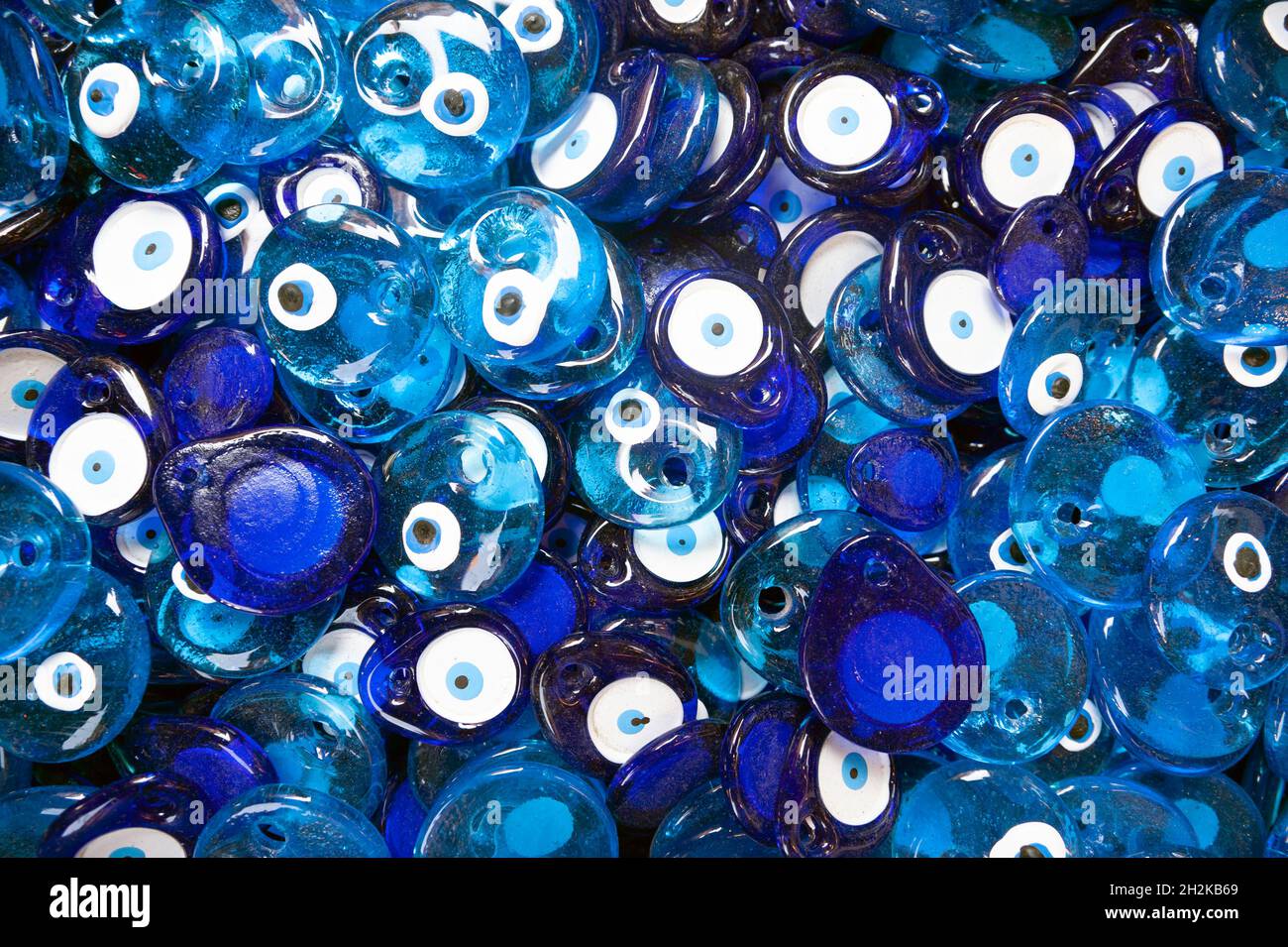 Evil eye bead, charm, talisman, amulet, spell stock photo Stock Photo