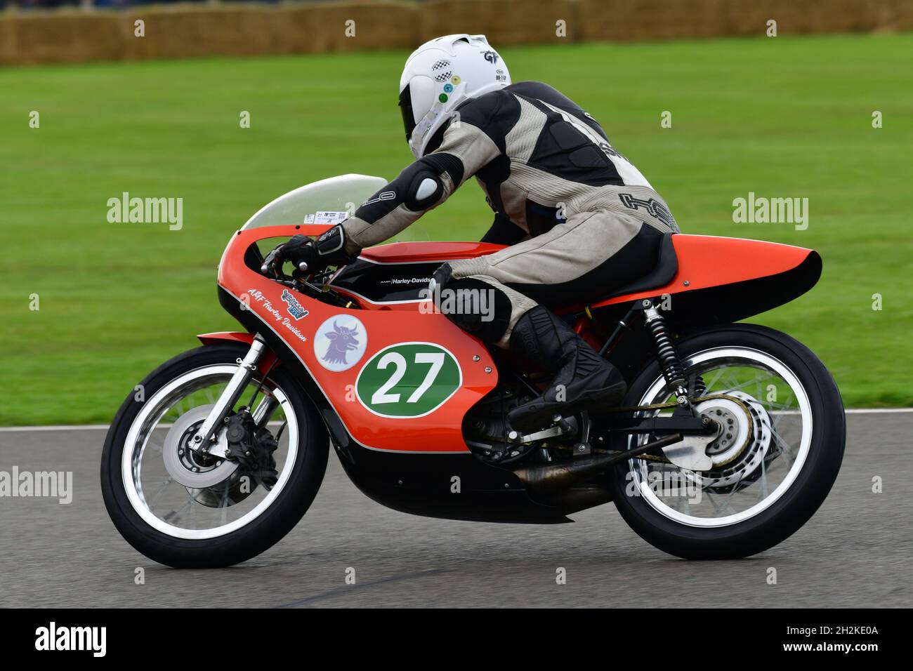 A two stroke Harley Davidson a result of the purchase of