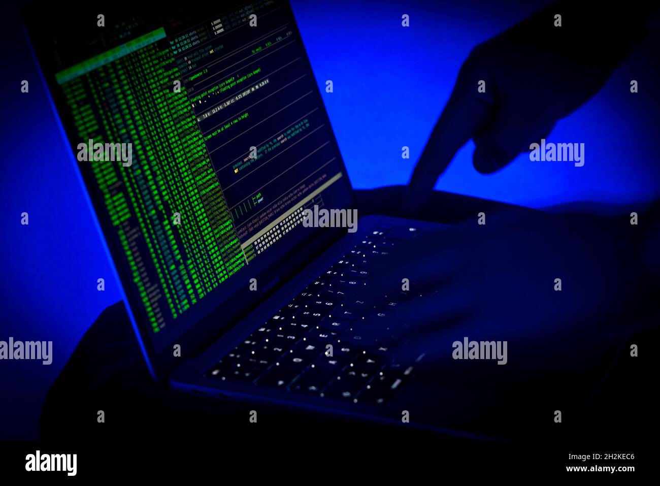 Symbolic image cyber attack, computer crime, cybercrime, computer ...
