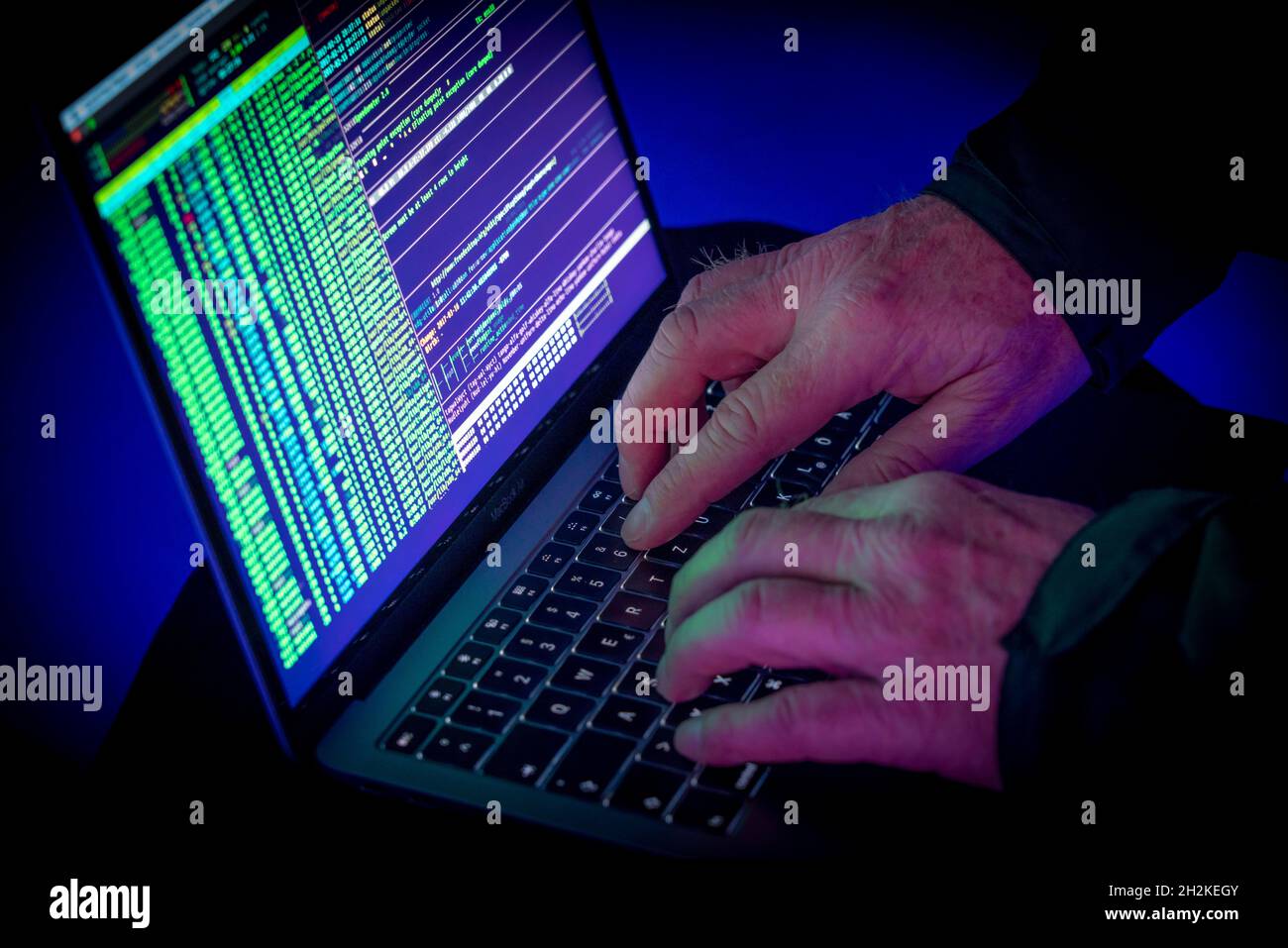 Symbolic image cyber attack, computer crime, cybercrime, computer