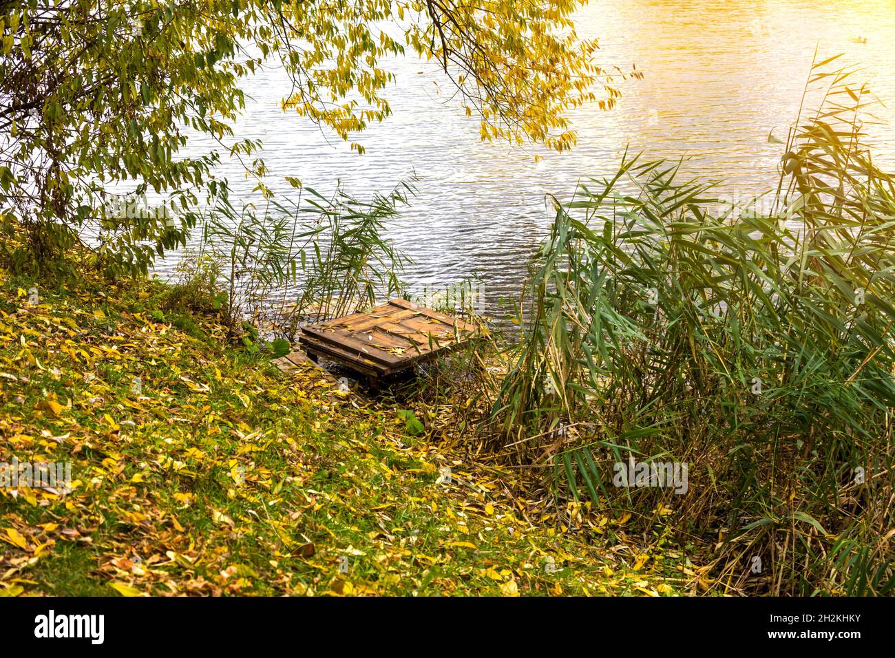 Beautiful rural nature pond hi-res stock photography and images - Alamy