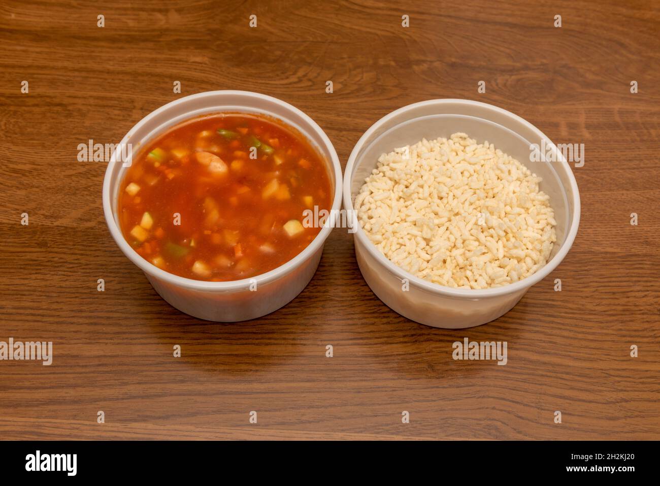 Recipe for hot and very crispy puffed kubak rice with soy sauce