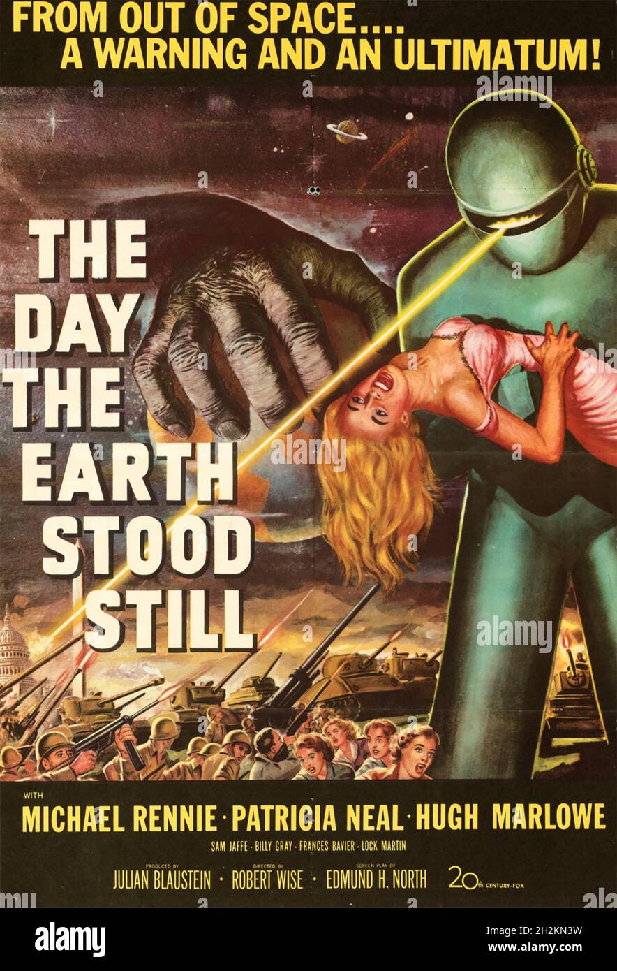 THE DAY THE EARTH STOOD STILL 1951 20th Century Fox film Stock Photo