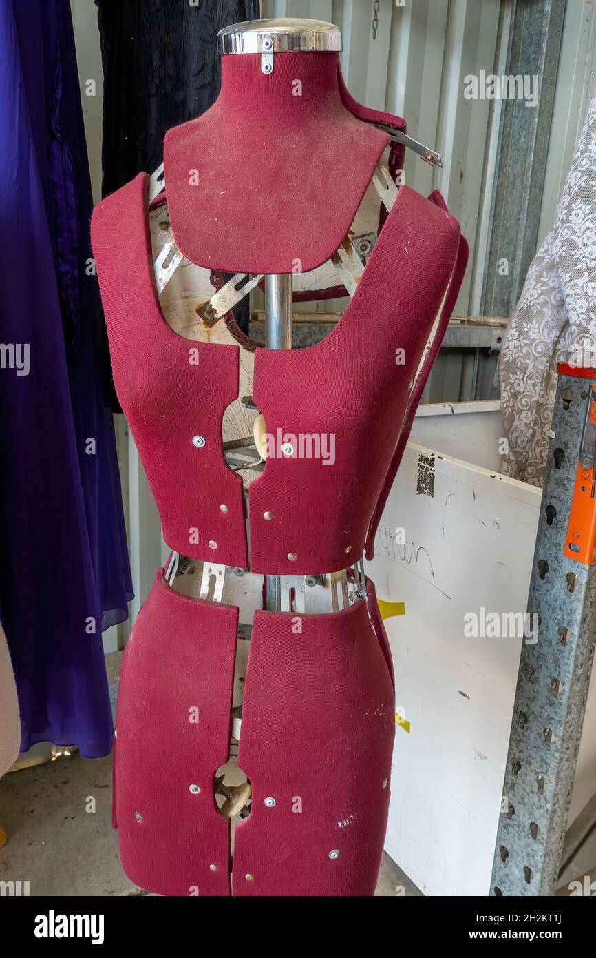 Mackay, Queensland, Australia October 2021 A dressmaking model for