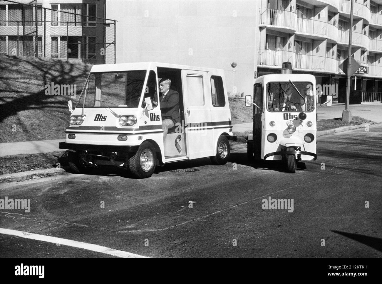 Electric Vehicles, Marion S. Trikosko, US News & World Report Magazine Collection, 1974 Stock Photo