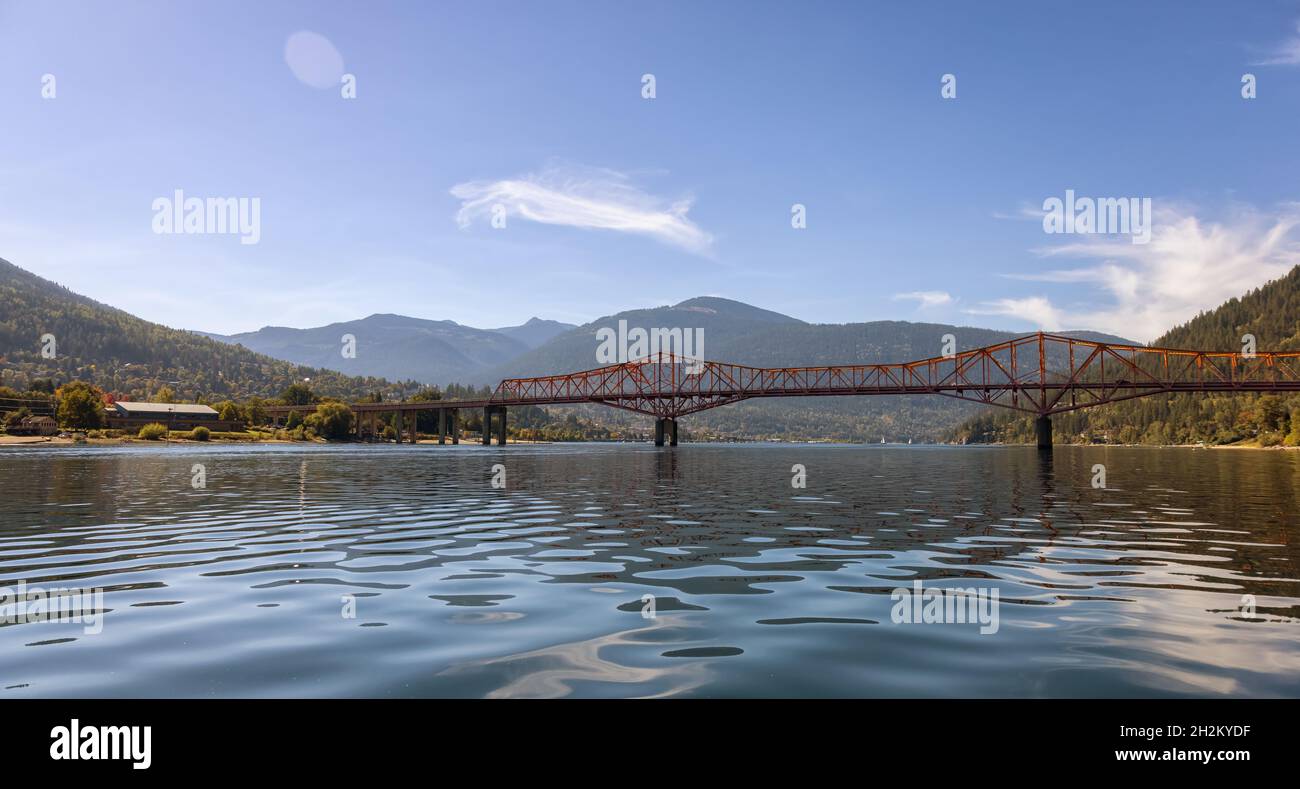 Bridge over kootenay river hi-res stock photography and images - Alamy