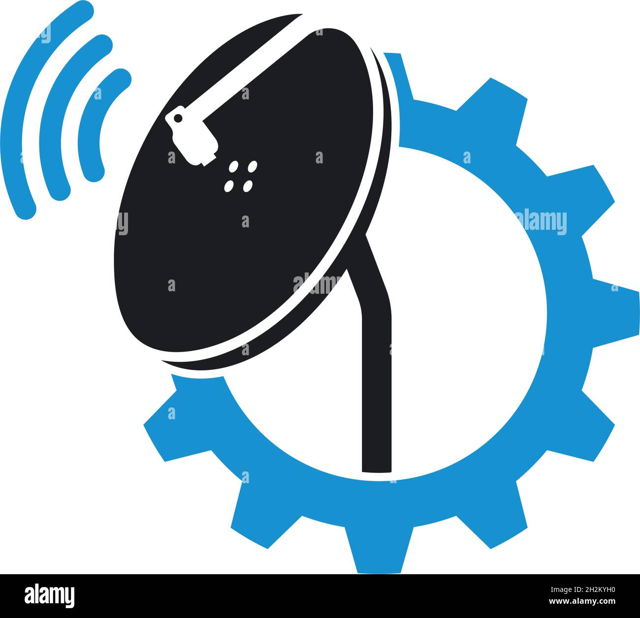 satellite tv logo icon vector design Stock Vector Image & Art Alamy